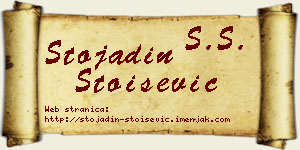 Stojadin Stoišević vizit kartica